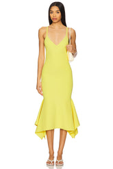 Dawn Ribbed Form-Knit Maxi Dress