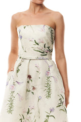 Floral Printed Tea Dress