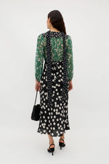 Kaila - City Floral Mix Olive