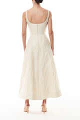 Scoop Neck A-Line Dress