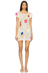 Crochet Mini Dress