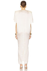 The Demeter Dress in Silk Lyocell
