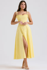 sunshine cotton midi sundress