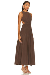 Lottie Dress in Chocolate
