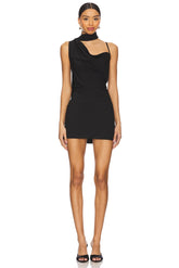 Beatrice Drape Mini Dress