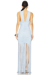 Valeria Fringe Maxi Dress