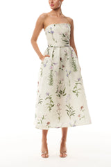 Floral Printed Tea Dress