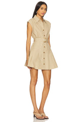Audley Trench Mini Dress