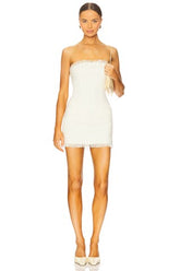 Houda Strapless Mini Dress