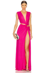 Triple Loop Knit Dress