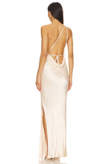Johanna Cowl Neck Maxi Dress