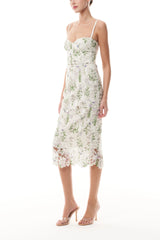 Lace Floral Corseted Dress