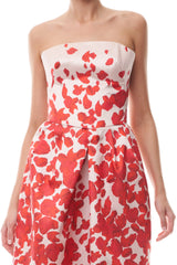 Rose Petal Mikado Dress