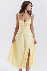 buttercup bustier sundress
