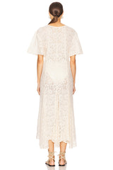 Lux Lisbon Lace Handkerchief Dress