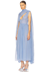 The Sabine Dress in Silk Chiffon