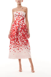 Rose Petal Mikado Dress