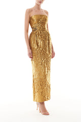 Strapless Cocktail Dress