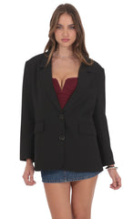 Oversized Blazer in Black