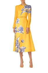 Long Sleeve Floral Day Dress