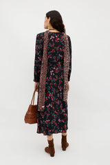 Mavis - City Floral Black