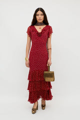 Amelle - Layla Dot Red