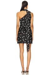 Gloss Scarf Mini Dress