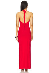 Mariza Halter Maxi Dress