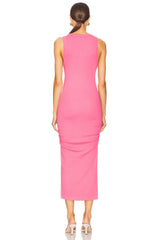 Wren Ruched Midi Dress