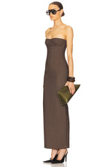 The Linear Suiting Dress