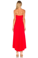 Strapless Hi Low Dress