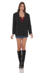 Oversized Blazer in Black