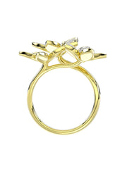 Wild Flower Yellow Gold Ring