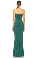 x REVOLVE Strapless Fishtail Gown