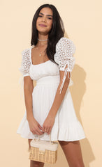 Baby Doll Dress in White