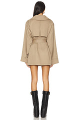 Victoria Mini Trench Dress