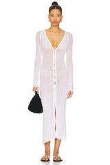 Jolene Button Front Duster