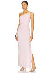 Apolline Asymmetric Maxi Dress