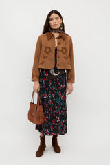 Mavis - City Floral Black