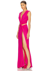 Triple Loop Knit Dress