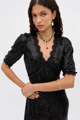 Verena - Embellishment Black