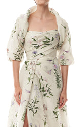 High Neck Gazar Bolero