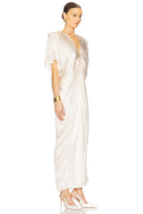 The Demeter Dress in Silk Lyocell