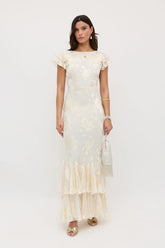 Ordinia - Bouquet Devoré Cream