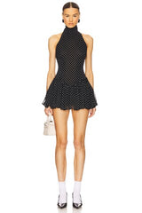 The Gemma Dress in Printed Silk Chiffon