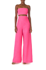 Hibiscus Strapless Bandeau