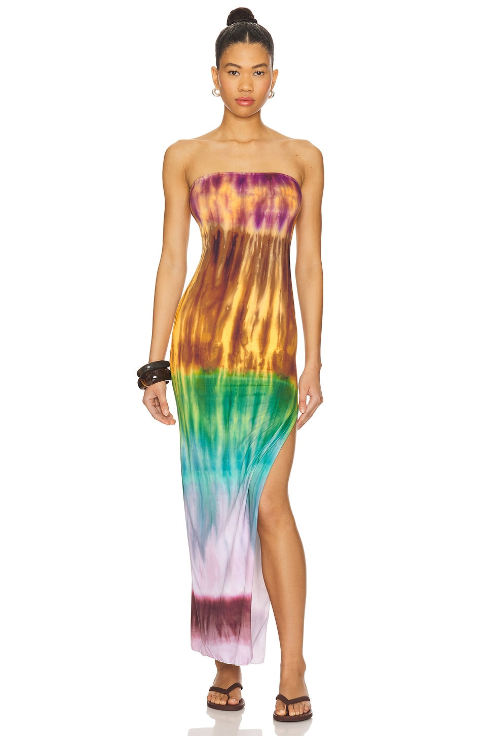 Mikola Side Slit Maxi Dress