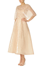 Sequin Tulle Capelet