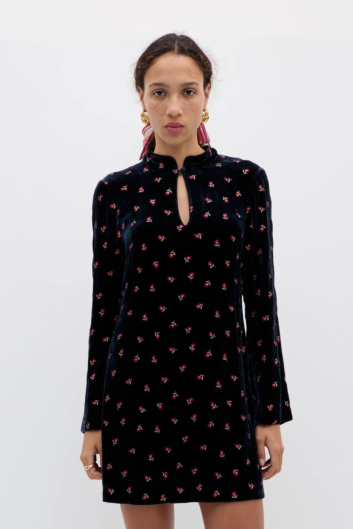 Calla - Dandy Embroidery Deep Navy