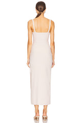 Leora Tuck Maxi Dress